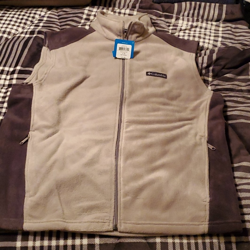 Men's Columbia Steens Mountain Vest Size Large